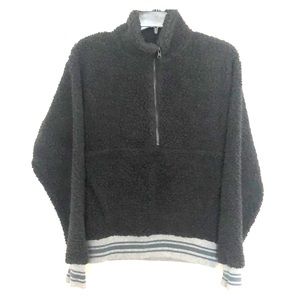 American Eagle 3/4 zip Sherpa